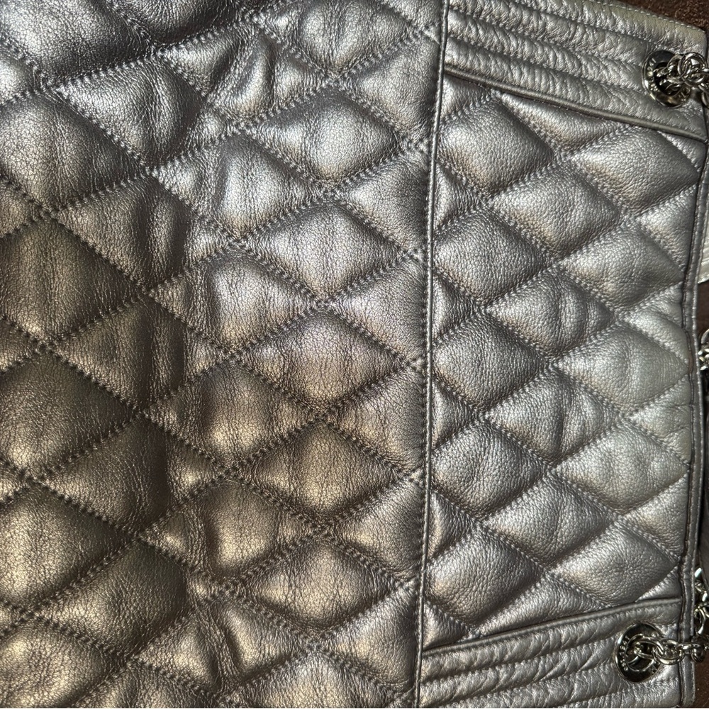 Coach Metallic Chrome Pristine Shoulder Bag - Picture 4 of 6